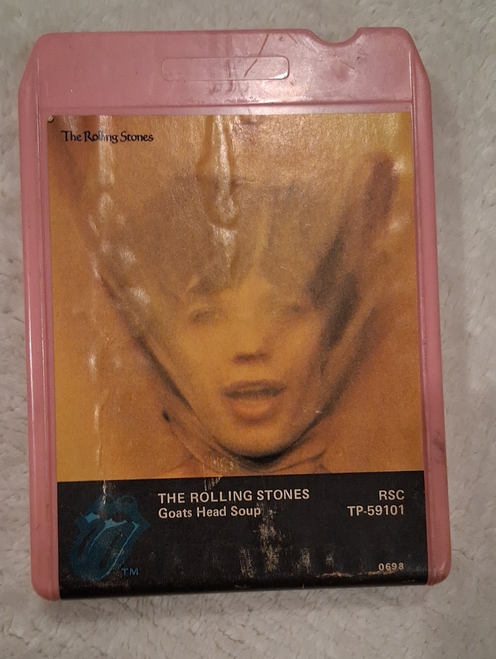 The Rolling Stones - Goats Head Soup ( Tape, 1973) Pink Shell - TESTED / WORKING
